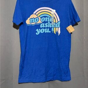 Blue Graphic women’s T-Shirt